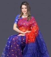 Moslin Jamdani Saree ( CODE:- EX-03 )