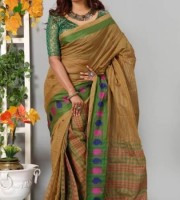 Pure Cotton Saree ( CODE:- EX-12 )