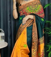 Dupian Silk Saree ( CODE:- DSS-61 )