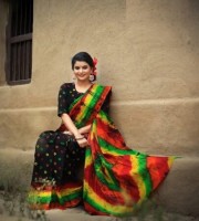 Cotton Batik Saree ( CODE:- CS-102 )